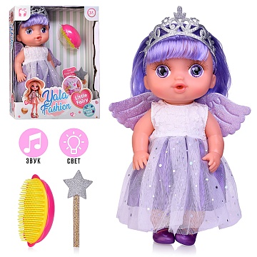 Пупс "Виктория" с аксессуарами в коробке YL2530W-C