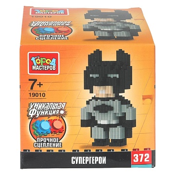 Конструктор 3D сборная фигурка супергерои БМ, 372 дет 405763