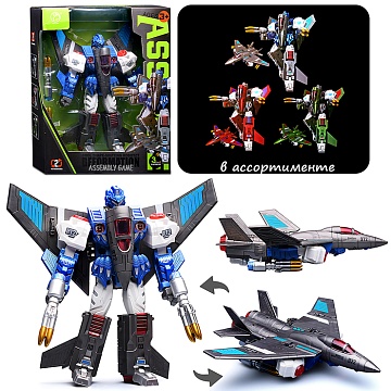 Робот трансформирующийся в истребитель, в коробке 908-3B