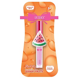 Lukky Dessert Fruits, глянец для губ арбузный, с колечком Т27249