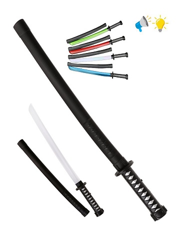 Меч катана со световыми и звуковыми эффектами 636360