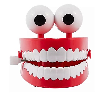 Заводные зубы с глазами SY-168