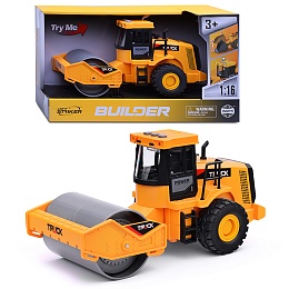 Каток Builder инерц. свет. звук 1:10  WY1104A