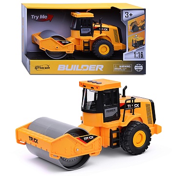 Каток Builder инерц. свет. звук 1:10  WY1104A