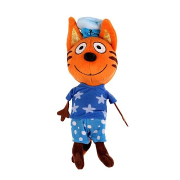 Мягкая игрушка "Коржик" в пляжной одежде 18см, музыкальный чип, в пакете 380479