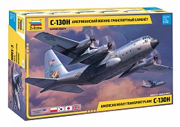 7321 Американский военно-транспортный самолет С-130Н