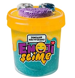 Лизун Slime Emoji 120 мл, голубой S130-78