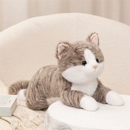 Мягкая игрушка Кошка полосатая 45 см HY804528601GR