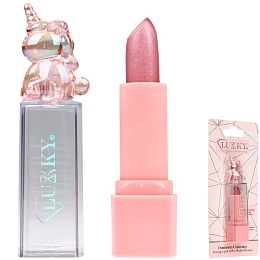 Lukky Diamond Unicorn Помада для губ с блестками (розовый) Т26494