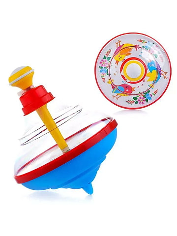 Юла «Соловушка» с музыкой d=12см 01971