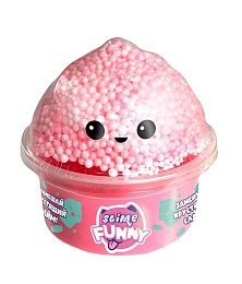 Funny Slime, слайм с вложениями, пирожное SLM101