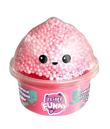 Funny Slime, слайм с вложениями, пирожное SLM101