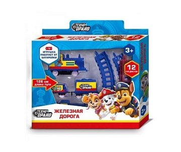 Железная дорога "Щенки" длина пути 126см 357223