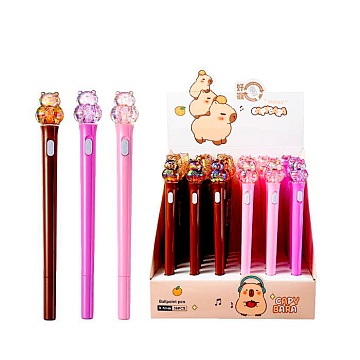 Ручка шариковая КАПИБАРА, СИНЯЯ, с подсветкой M-15598-70