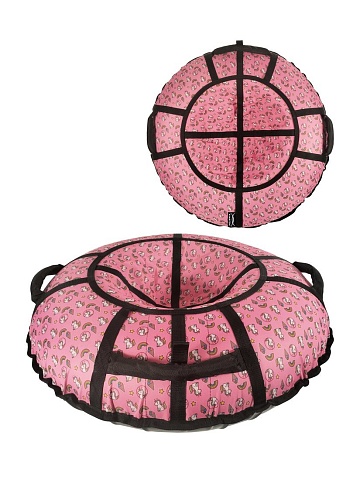 Тюбинг X-Match Розовый 100см 582594 