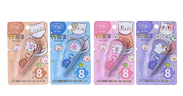 Корректирующая лента-роллер CAT DAY, 5 мм x 2.5 м YS-702