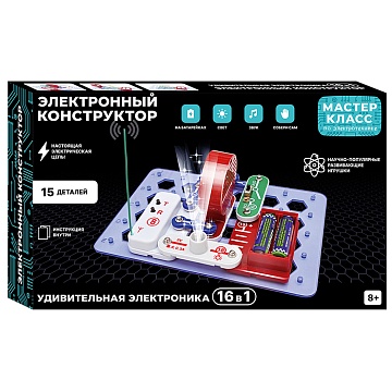 Электронный конструктор "Удививтельная электроника 16в1" MK0016