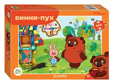 Пазлы 104 Винни Пух 82034