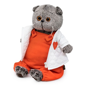 Басик в стеганой куртке и комбинезоне Ks22-247