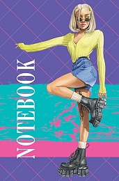 Блокнот 48л А7ф 65х100мм  серия -Zoomer-girl-  078596