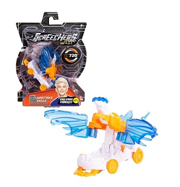 Дикие Скричеры. Маш-трансформер Эйрстрайк Игл 720. ТМ Screechers Wild 39853