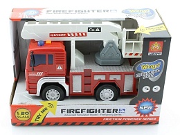Пожарная машина Firefighter инерц. свет. звук 1:20 WY551C
