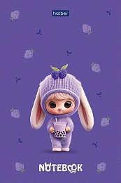 Блокнот 40л А6ф 80г/кв.м клетка  -Berri-ФрутоНяшки- 093613