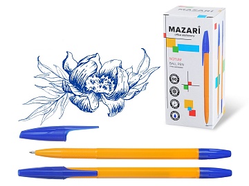 Ручка шариковая Notum, синяя M-7360-70