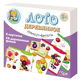 Лото деревянное 