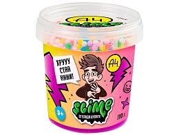 Crunch-slime, фиолетовый, 110 г. Влад А4 SLM058