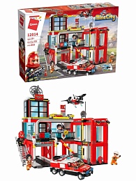 Конструктор 12014 Mine City Fire Rescue Bureau 693дет
