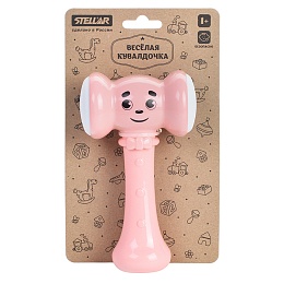 Погремушка Веселая кувалдочка. Коллекция «Зефир» 02231