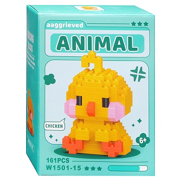 Конструктор цыпленок W1501-15