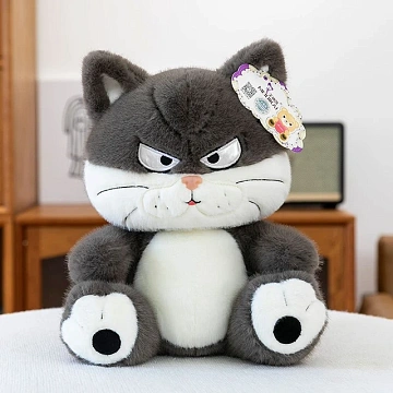 Мягкая игрушка Кот злой сред. в асс.