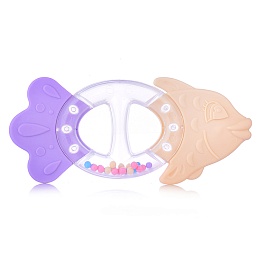 Погремушка-прорезыватель «Рыбка». Коллекция «Карамель» 02193