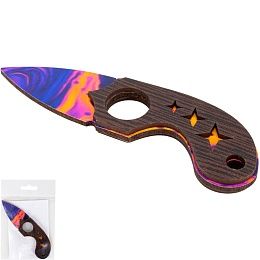 Нож мини дерево в асс. 0008