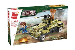 КОНСТРУКТОР 1731-4 Turret Vehicle 155 дет