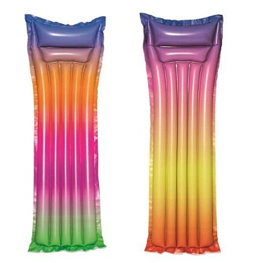 Матрас для плавания «Радуга» 183х69см 44041