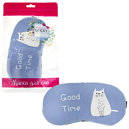 Маска для сна котик 