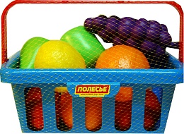 Набор продуктов с корзинкой №2, 9 предметов