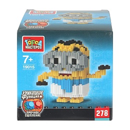 Конструктор 3D сборная фигурка миньон, 278 дет. 405768