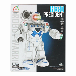 Робот на батарейках в коробке 827-1