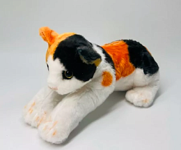 Мягкая игрушка Кошка трёхцветная 27см LW602719918-BK