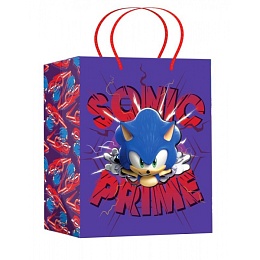 Пакет подарочный МАТОВЫЙ Sonic 33х45х15 389911