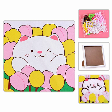 Набор творческая мастерская "Котик" 22*22см 00-7367