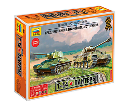 5202 Т-34 против Пантеры 1/72