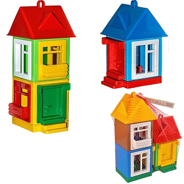 Панельный дом (Игры и игрушки развивающие) С-164-Ф
