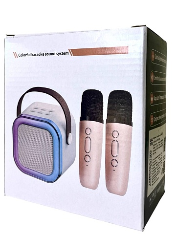 Караоке - центр игрушечный "Веселая мелодия" в коробке CB-K12D