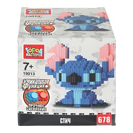 Конструктор 3D сборная фигурка стич, 678 дет. 405766