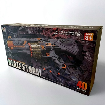 Бластер "Годзила" с мягкими пулями, в коробке ZC7161